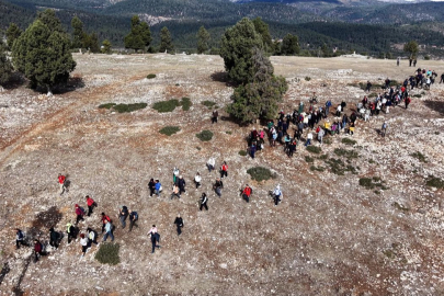 Mersin’de tarihi kilikya yolu yürüyüşüne yoğun ilgi