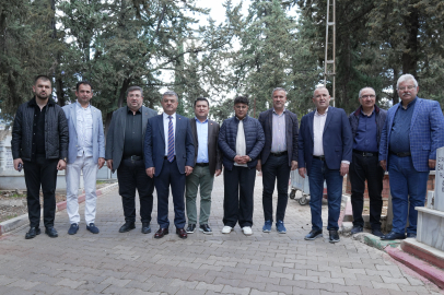 Başkan Alkan'dan anlamlı ziyaret