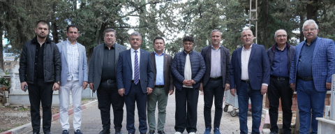 Başkan Alkan'dan anlamlı ziyaret