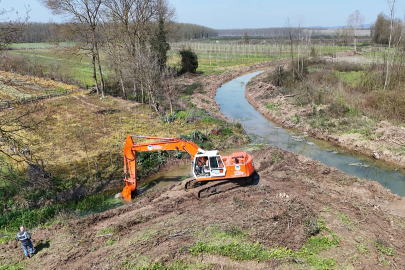 Sakarya'da tarım arazilerine yoğun çalışma
