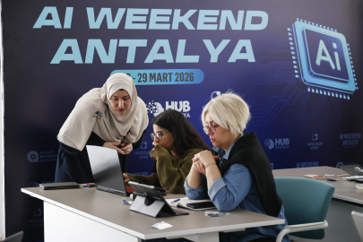 Antalya’da gençler “AI Weekend ” ile yapay zeka ile buluştu