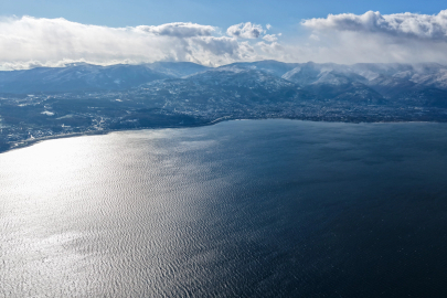 Kuvvetli yağış Sapanca Gölü’nü 8 santimetre yükseltti
