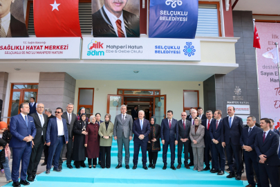 Konya Selçuklu'dan bir örnek proje daha...  İlk Adım Ebe Gebe Okulu faaliyete geçti