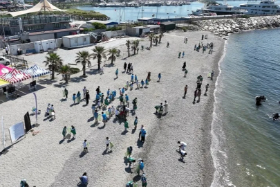 İstanbul Beylikdüzü'nde deniz dibi ve kıyı temizliği